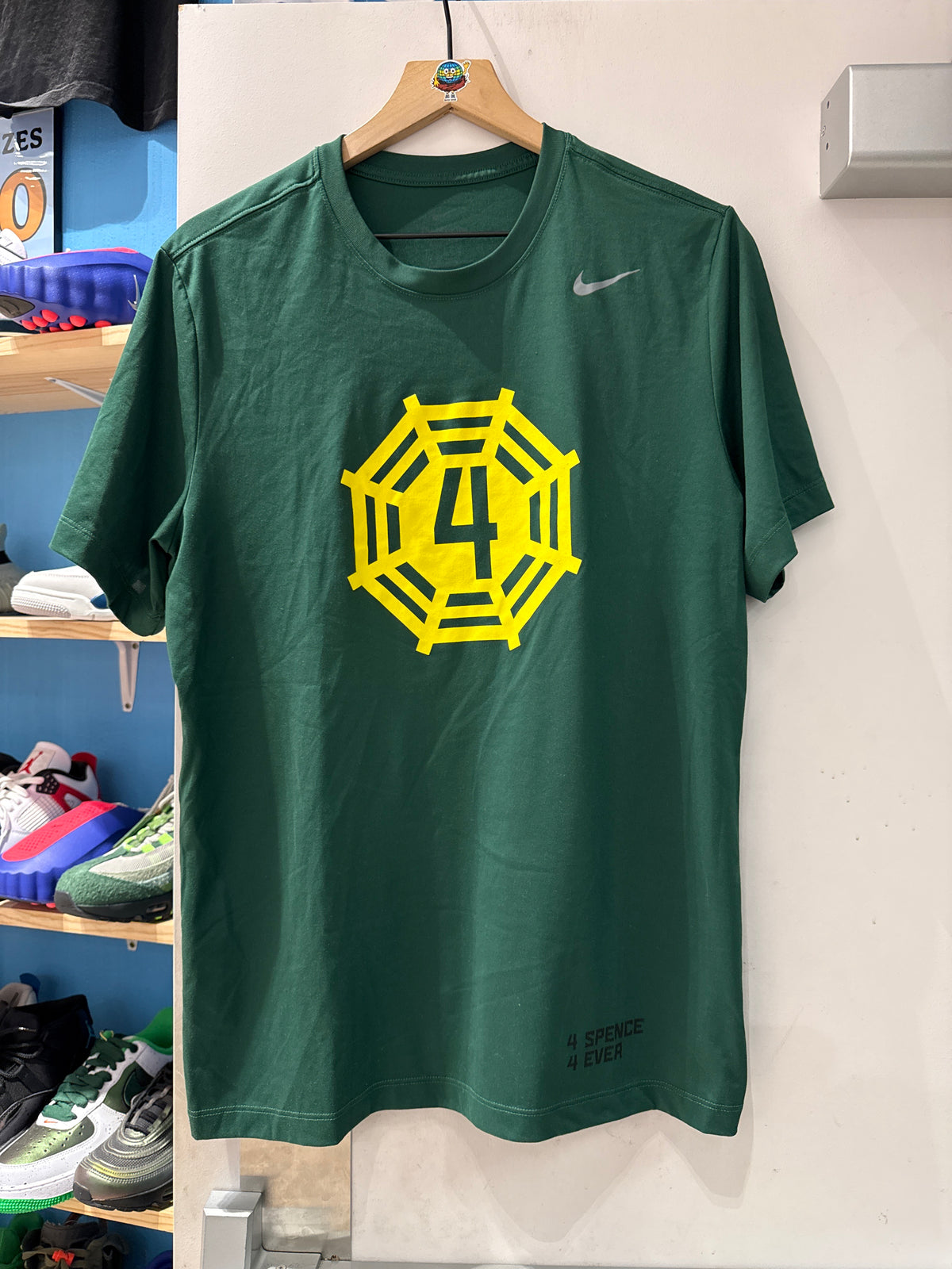 Oregon Ducks “4 Spence 4 Ever” Team Issued Tee (L)