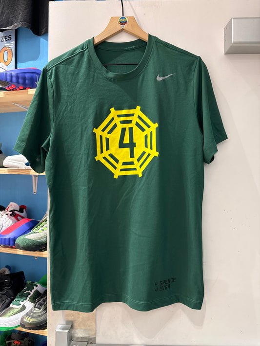 Oregon Ducks “4 Spence 4 Ever” Team Issued Tee (L)