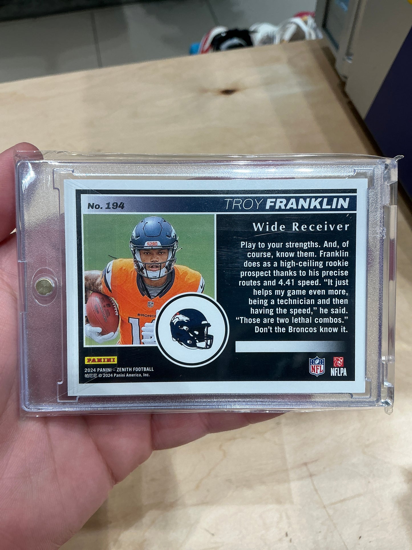 Troy Franklin Card 5/10