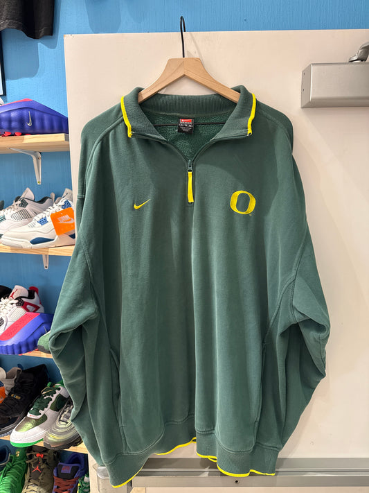 Nike Oregon Ducks Q-Zip (XL)