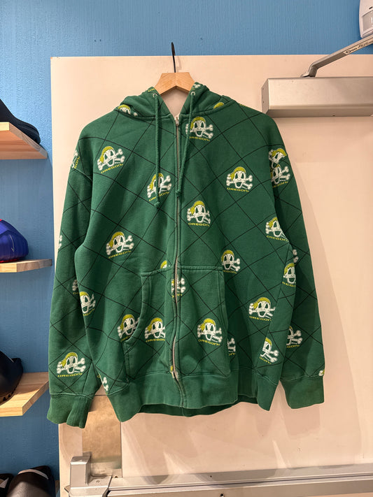 Oregon Skull Duck Zip Up(M)