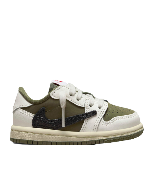 Jordan 1 Low Travis Scott Medium Olive (TD)