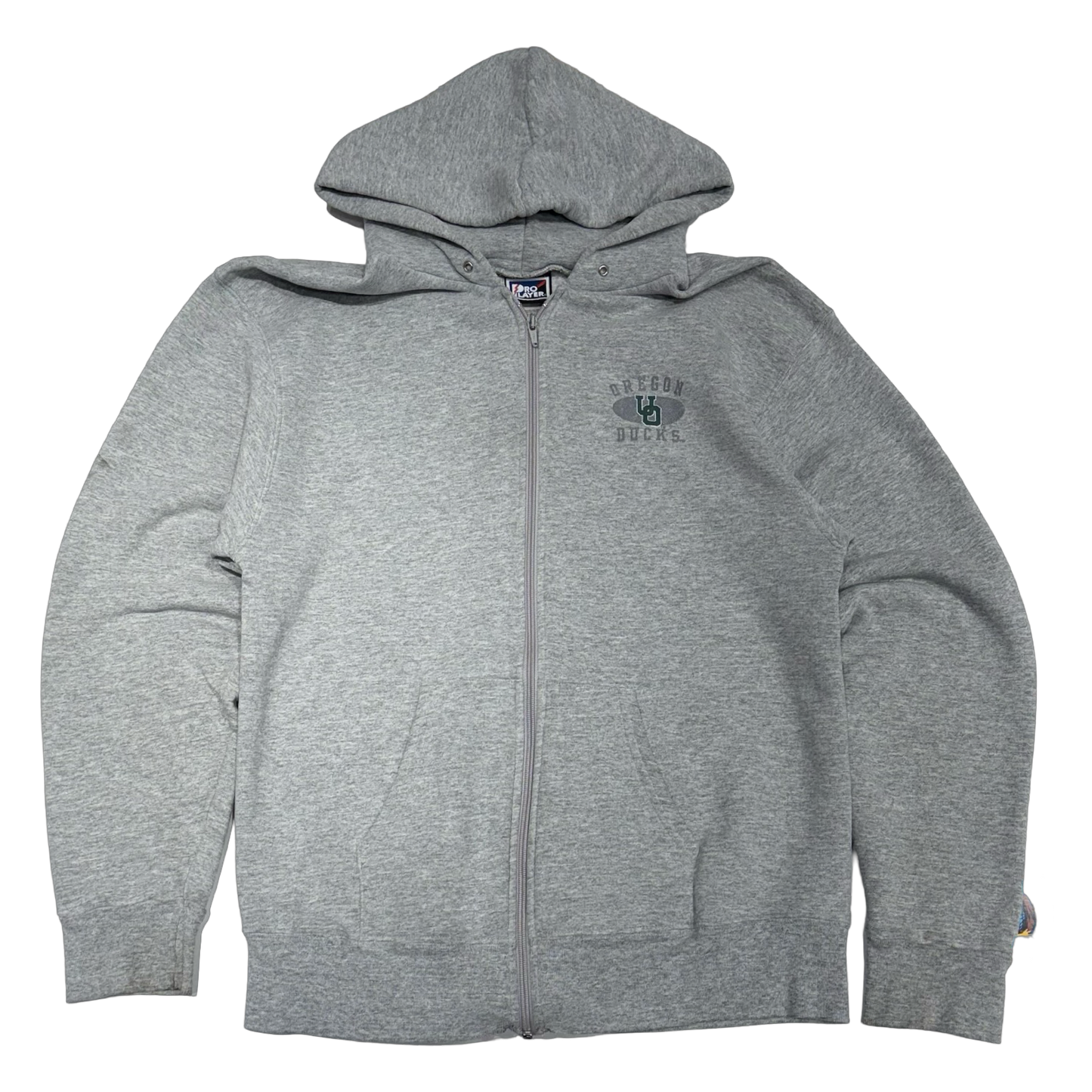 '90s Oregon Ducks Zip Up Hoodie