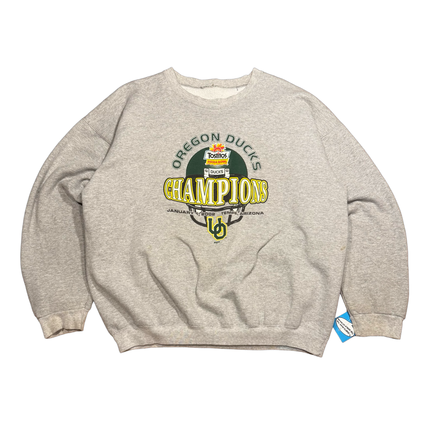 '02 Oregon Ducks Fiesta Bowl Crewneck