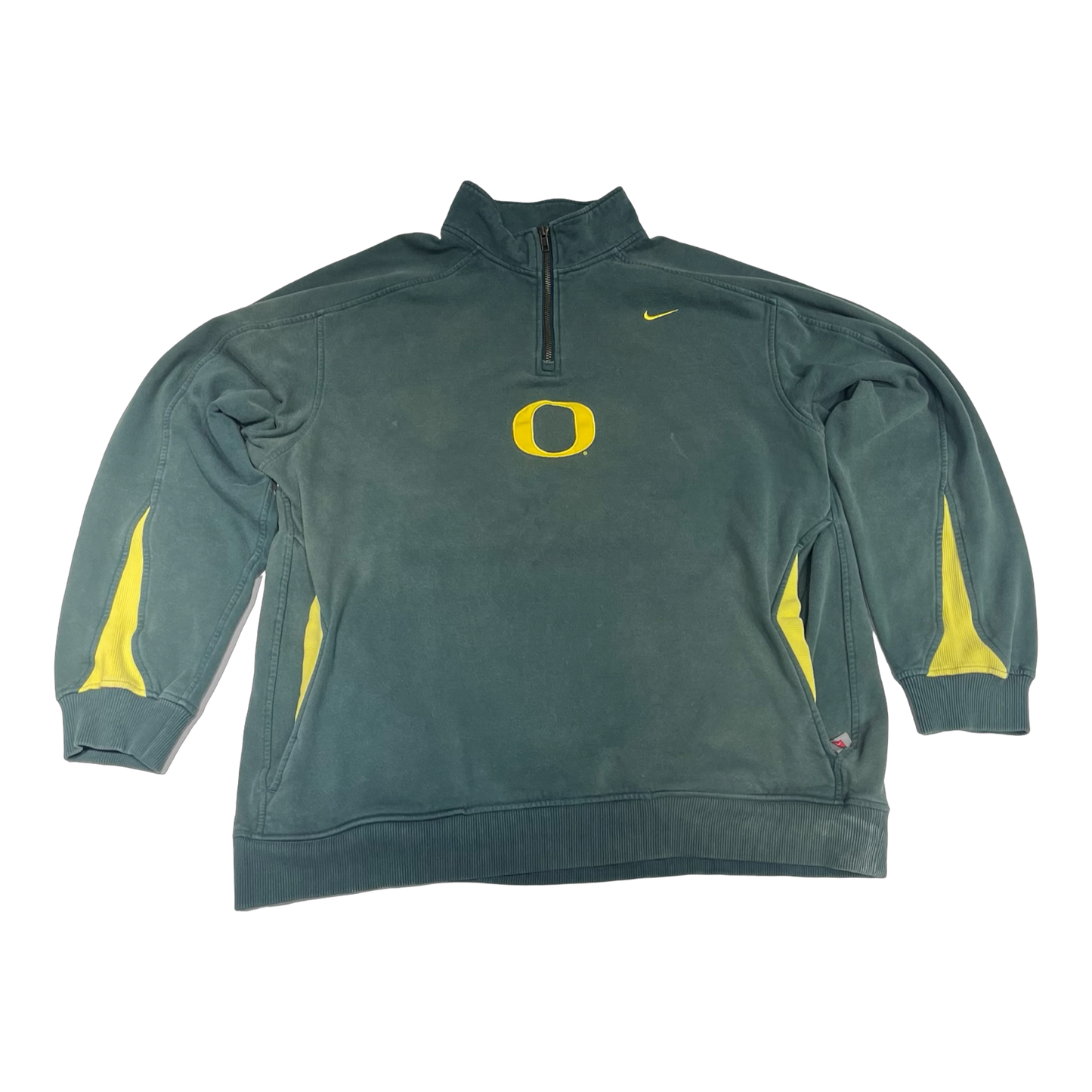 '00s Oregon Ducks Embroidered Q-Zip