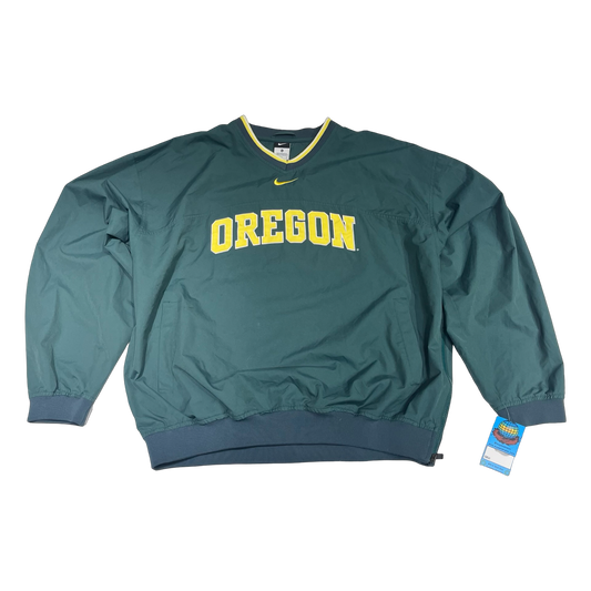 '00s Oregon Ducks Embroidered Nike Windbreaker