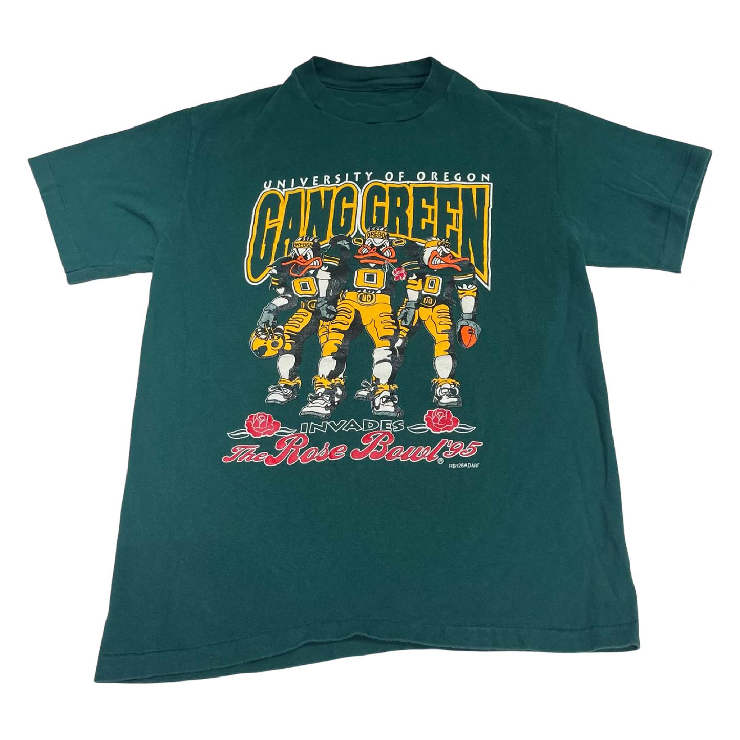 '95 Oregon Ducks Gang Green Tee
