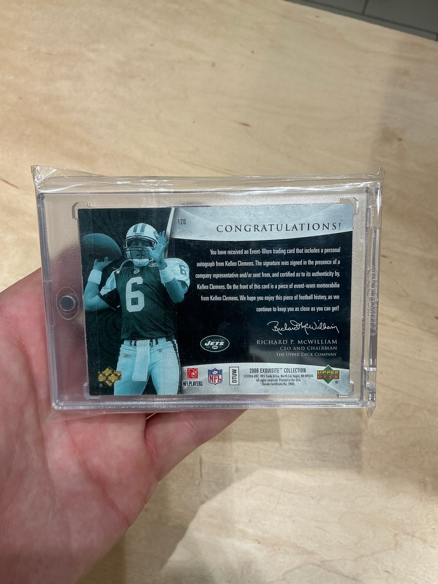 Kellen Clemens Rookie Patch Auto