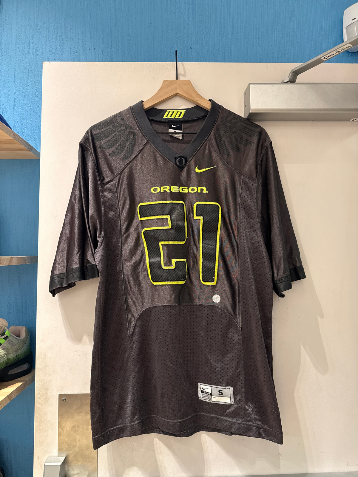 Nike Oregon Ducks Jersey #21 (S)