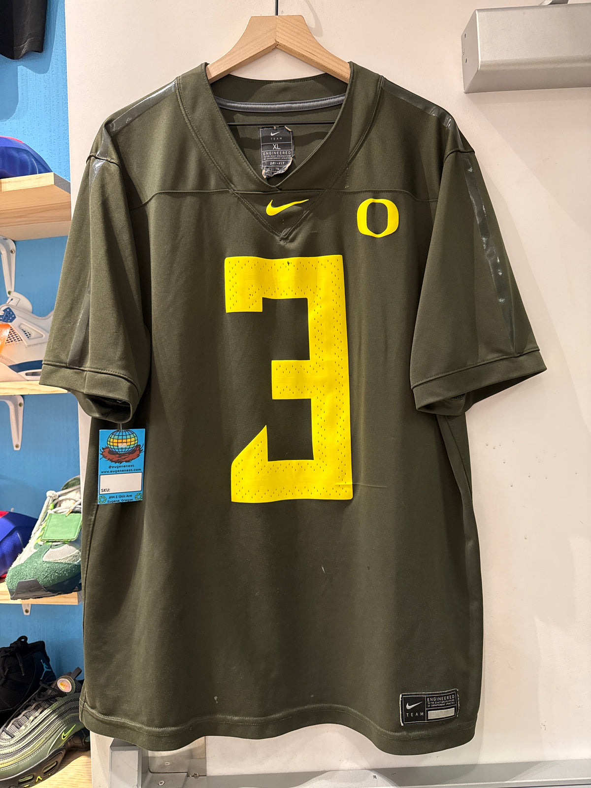 Nike Oregon Ducks Jersey #3 (XL)