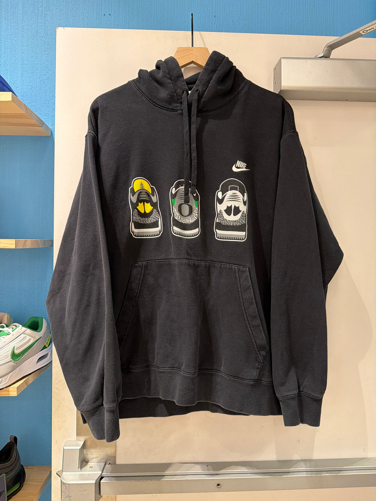 Rare Oregon Team IssuedJordan 3 Hoodie (2XL)