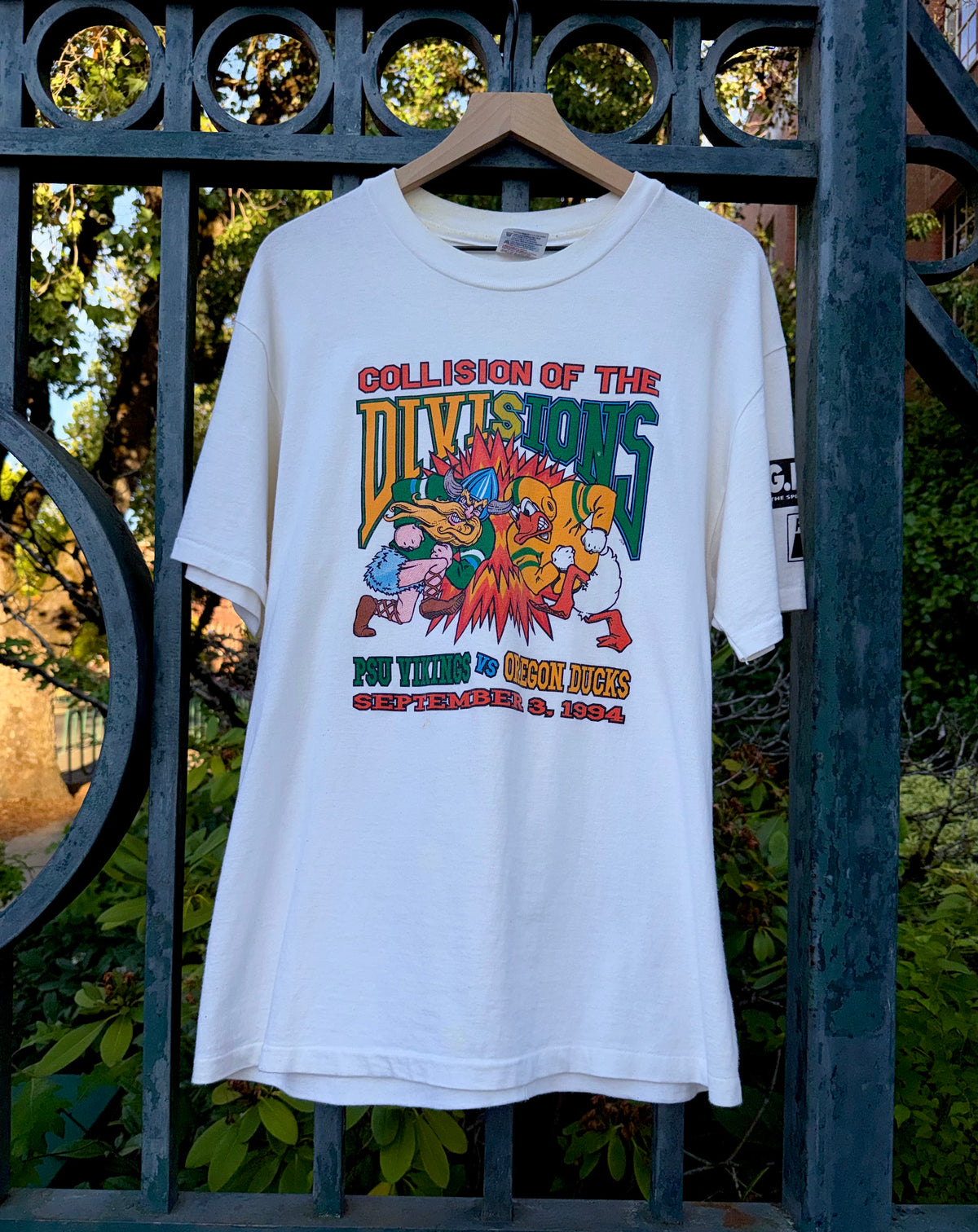 Rare 90’s Ducks vs Viks Tee (XL)
