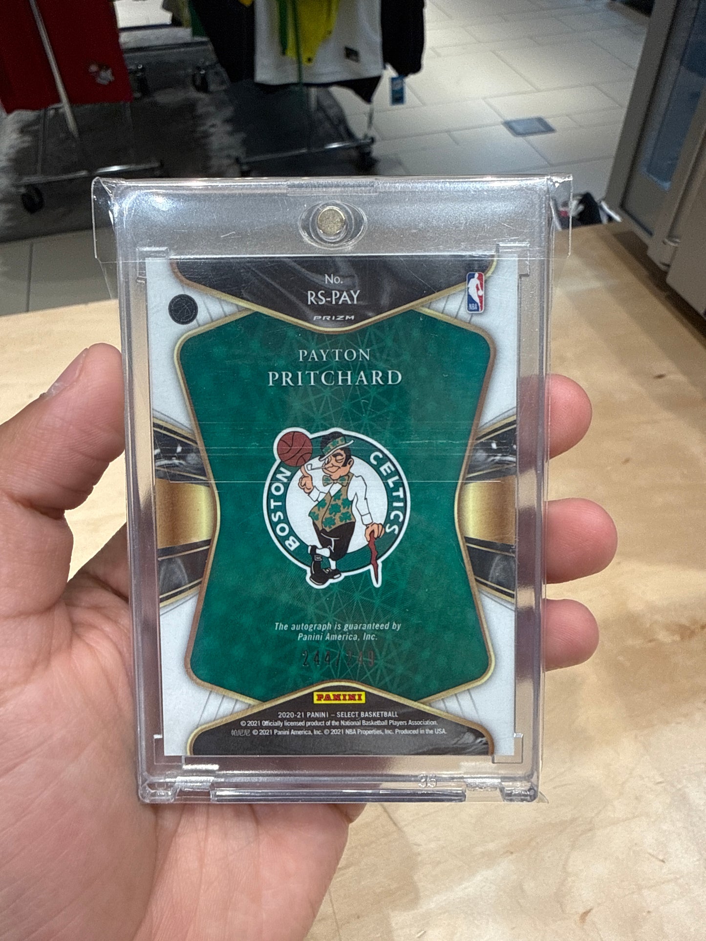 Payton Pritchard Auto 244/249