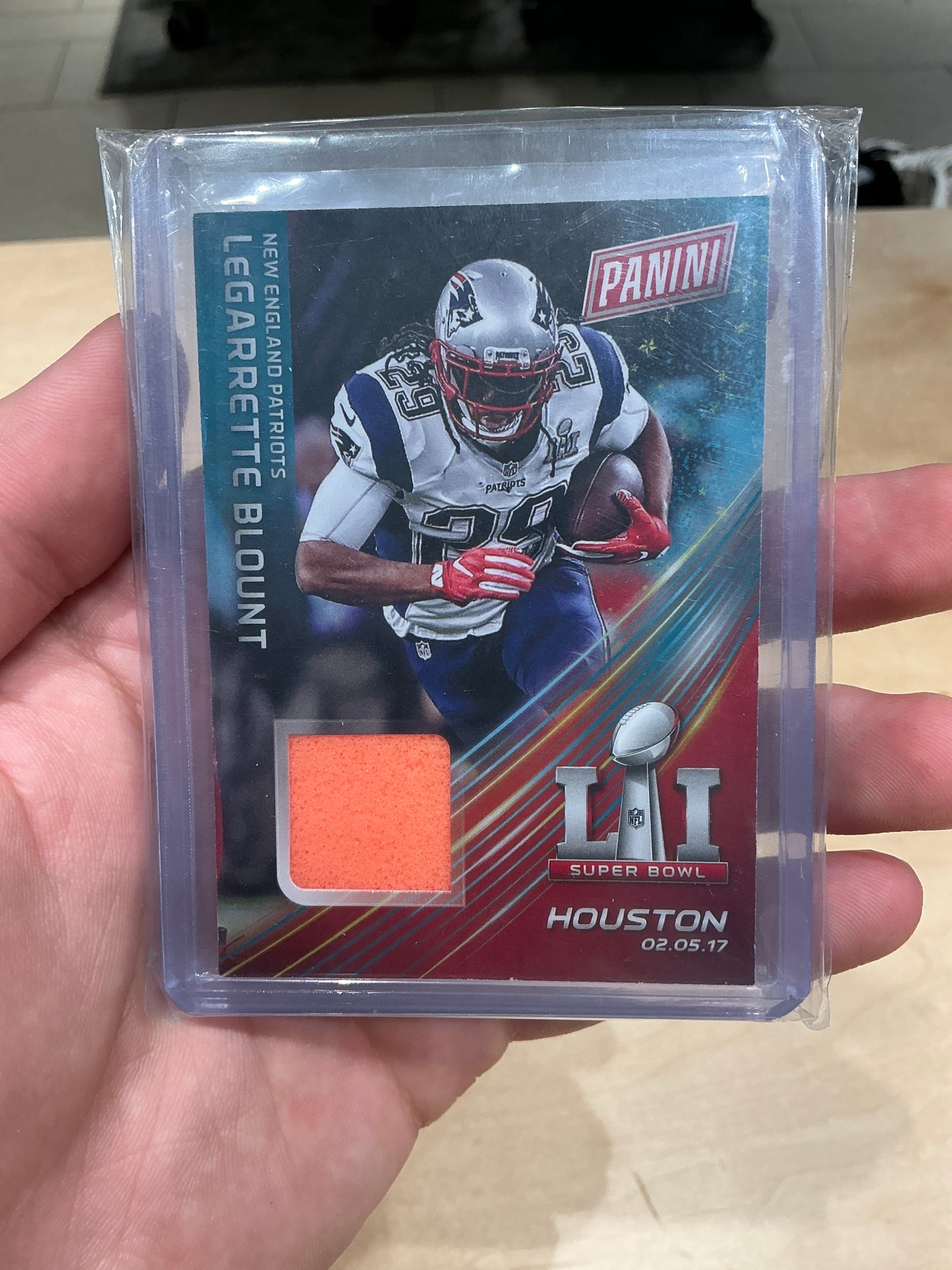 LeGarrette Blount Super Bowl Card