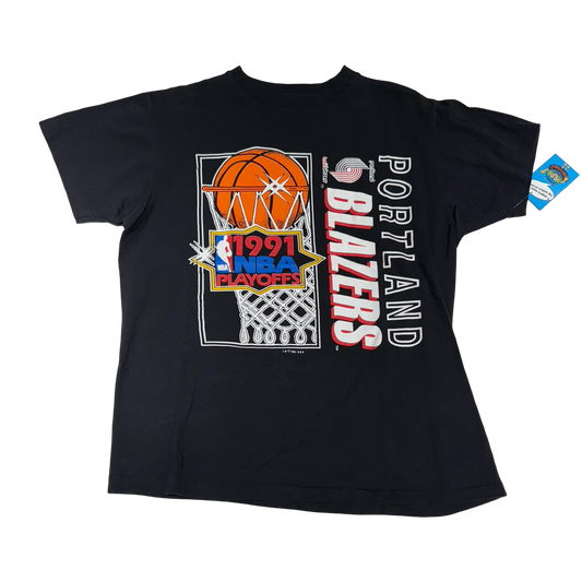 '91 Portland Trailblazers Playoff Tee