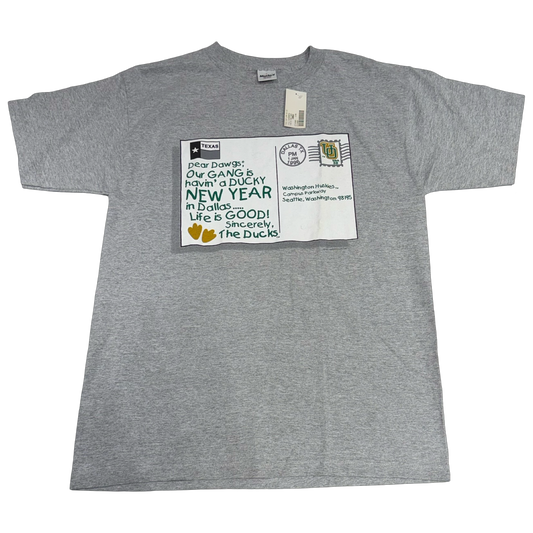 NWT '96 Oregon Ducks Cotton Bowl Tee