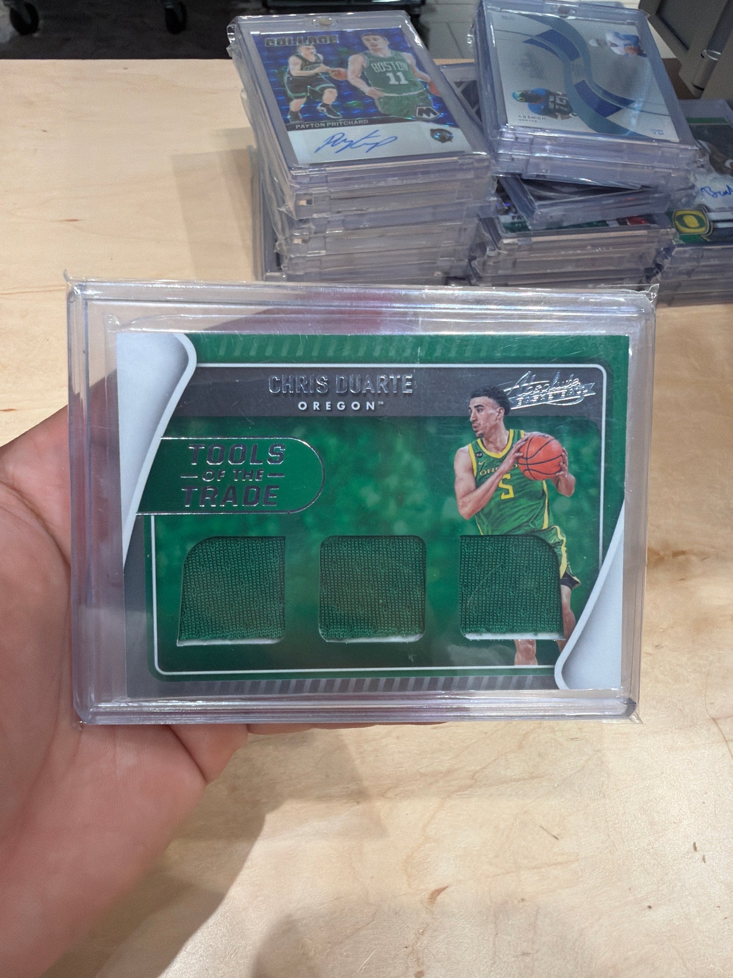 Chris Duarte Jersey Patch