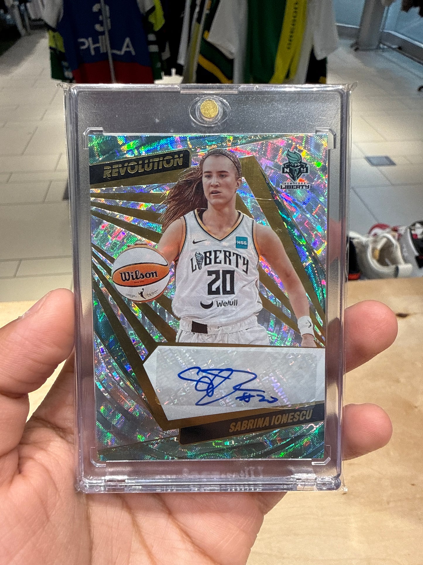 Sabrina Ionescu Auto 43/99