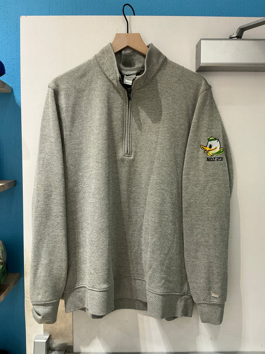Oregon Golf Team Issued Quater zip (Large)