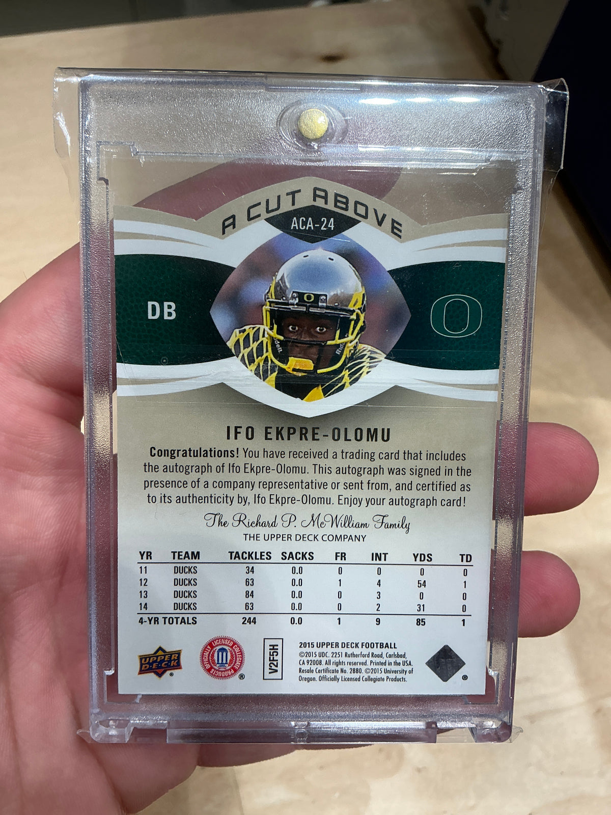 Ifo Ekpre-Olomu Auto