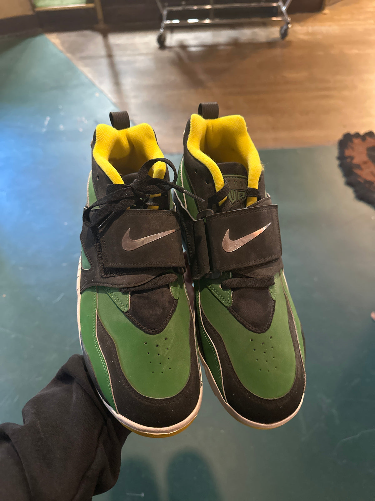 Nike Air Diamond Turf 'Oregon Ducks'(11)