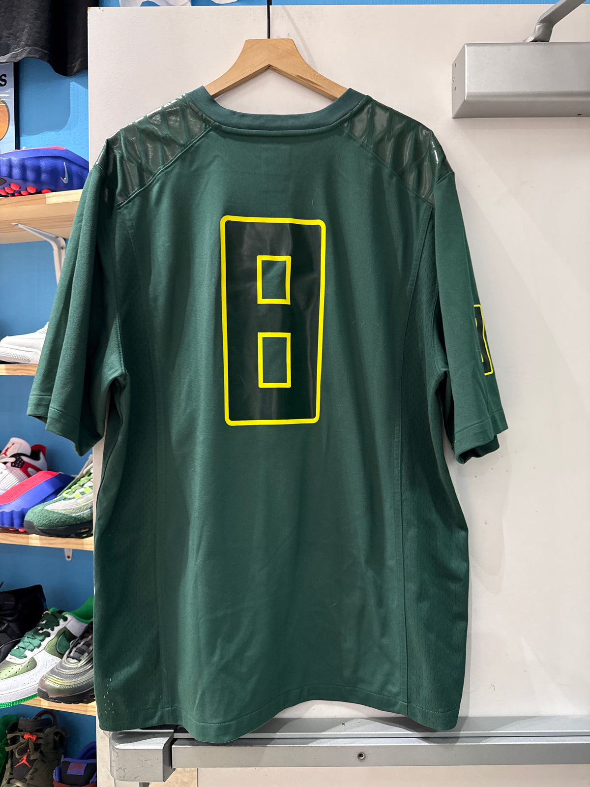 Nike Oregon Ducks Jersey #8 (XL)