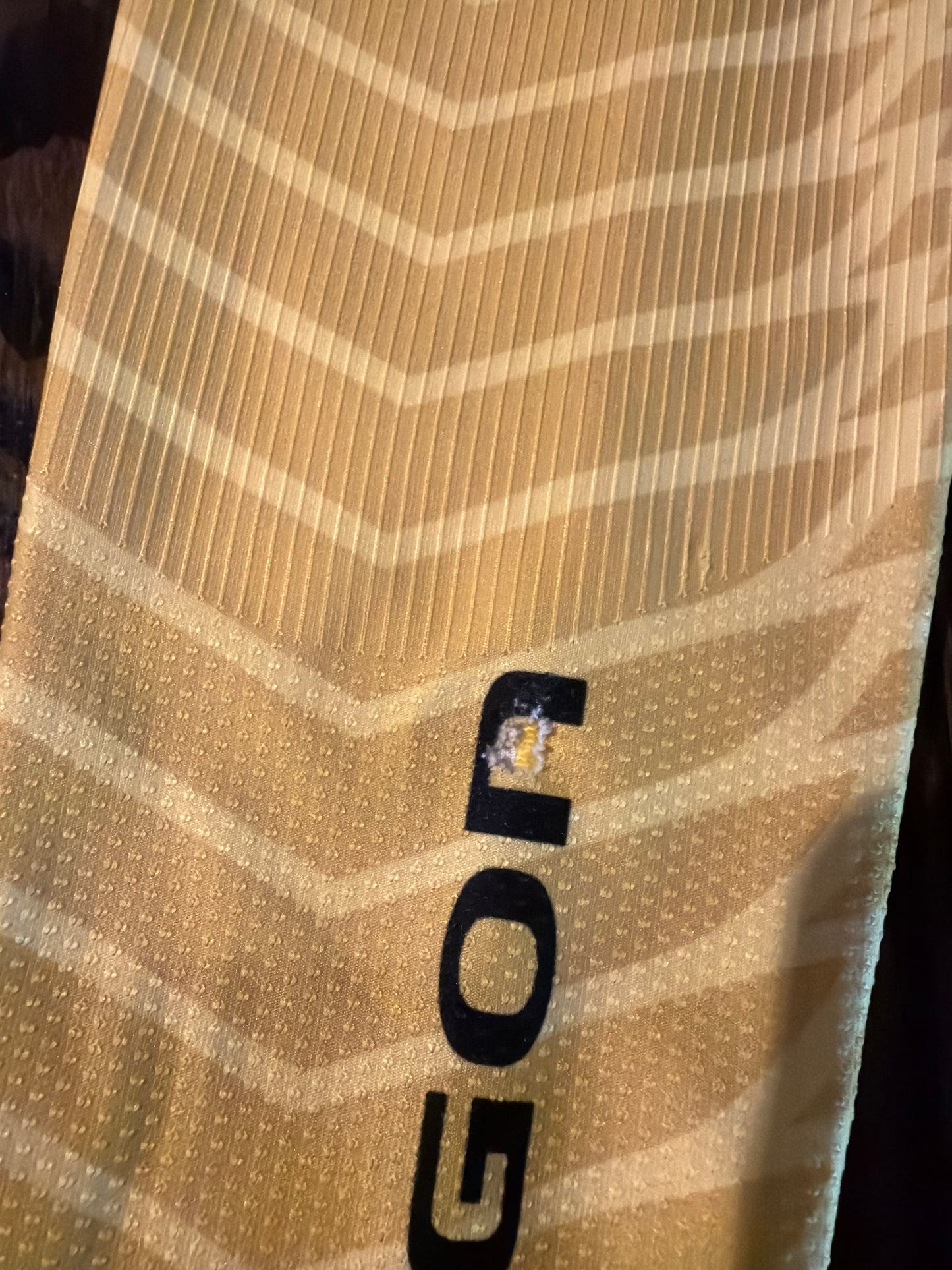 Oregon Team Issued Yellow  Sleeve