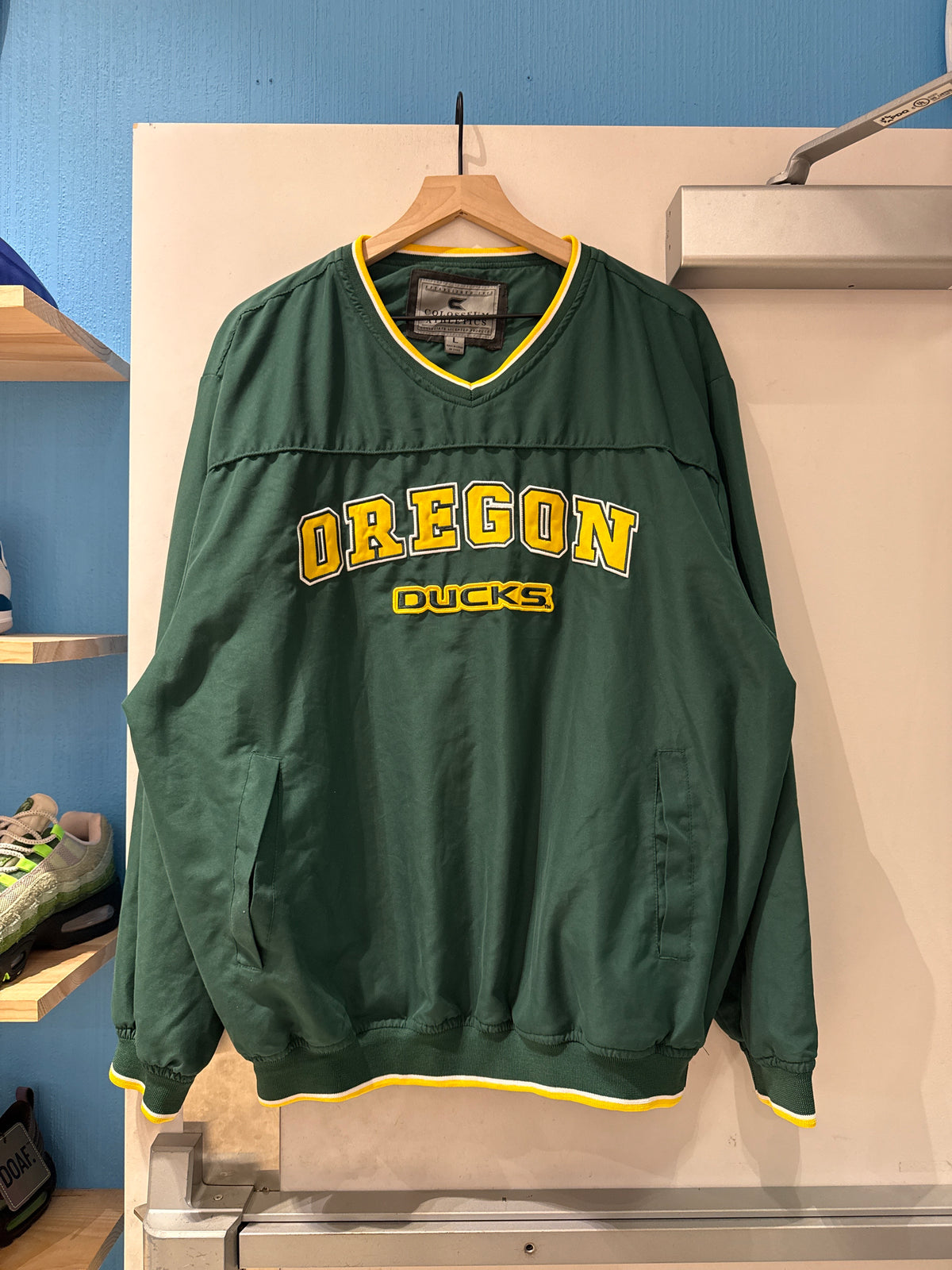 Oregon Ducks Pullover Jacket (L)