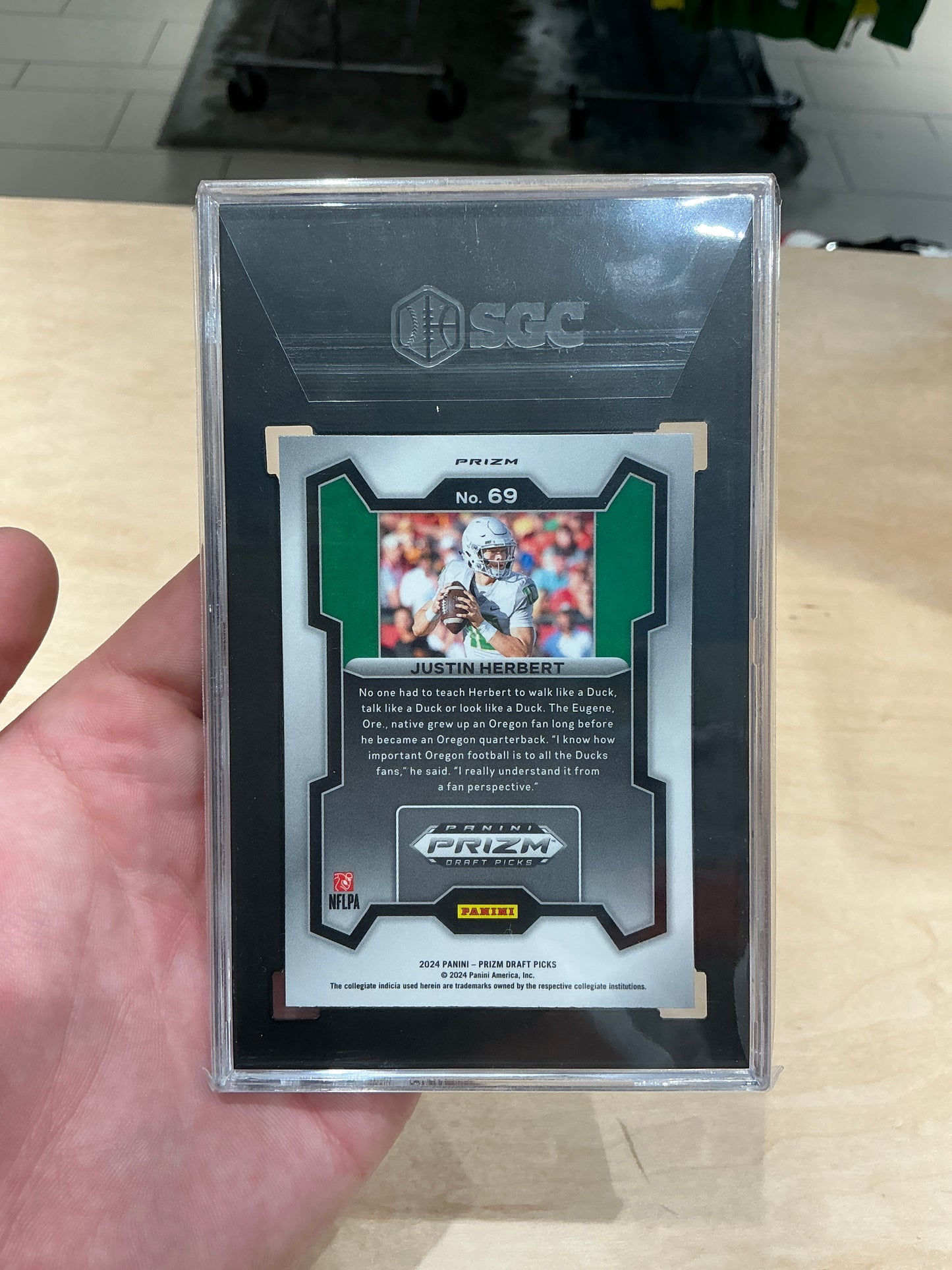 Justin Herbert SGC 9.5