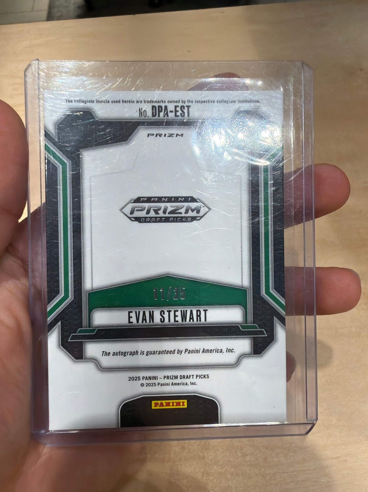Evan Stewart 11/35
