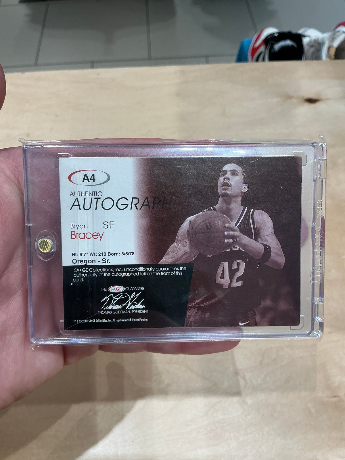 Bryan Bracey Auto 25/200