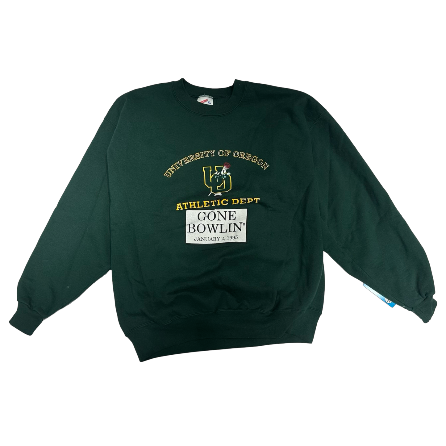 '95 Oregon Ducks "Gone Bowling" Crewneck