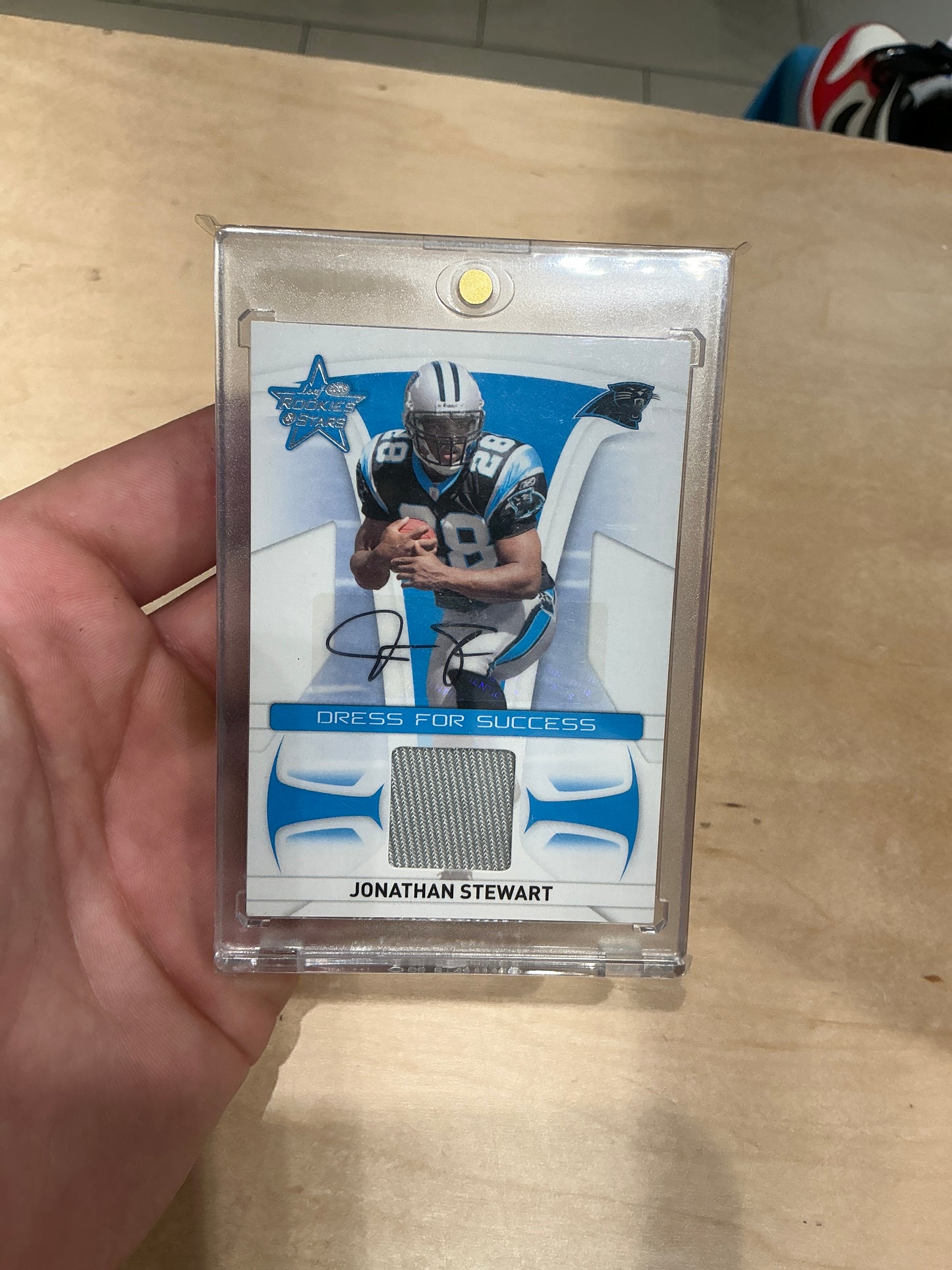 Jonathan Stewart Auto 10/25