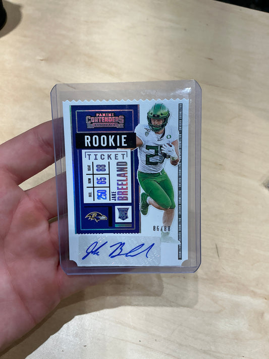 Jake Breeland Rookie Auto 86/88