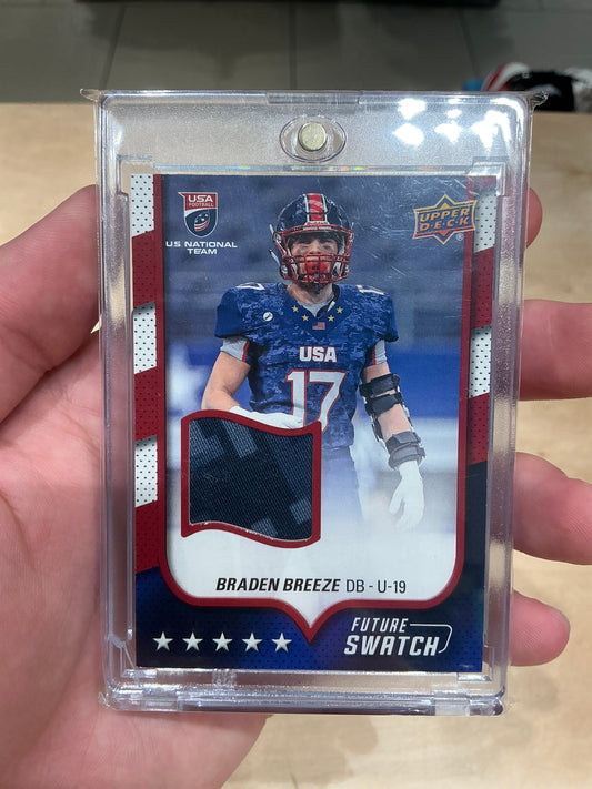 Braden Breeze Jersey Card