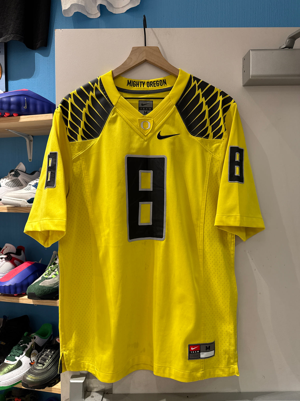 Nike Oregon Ducks Jersey #8 (M)