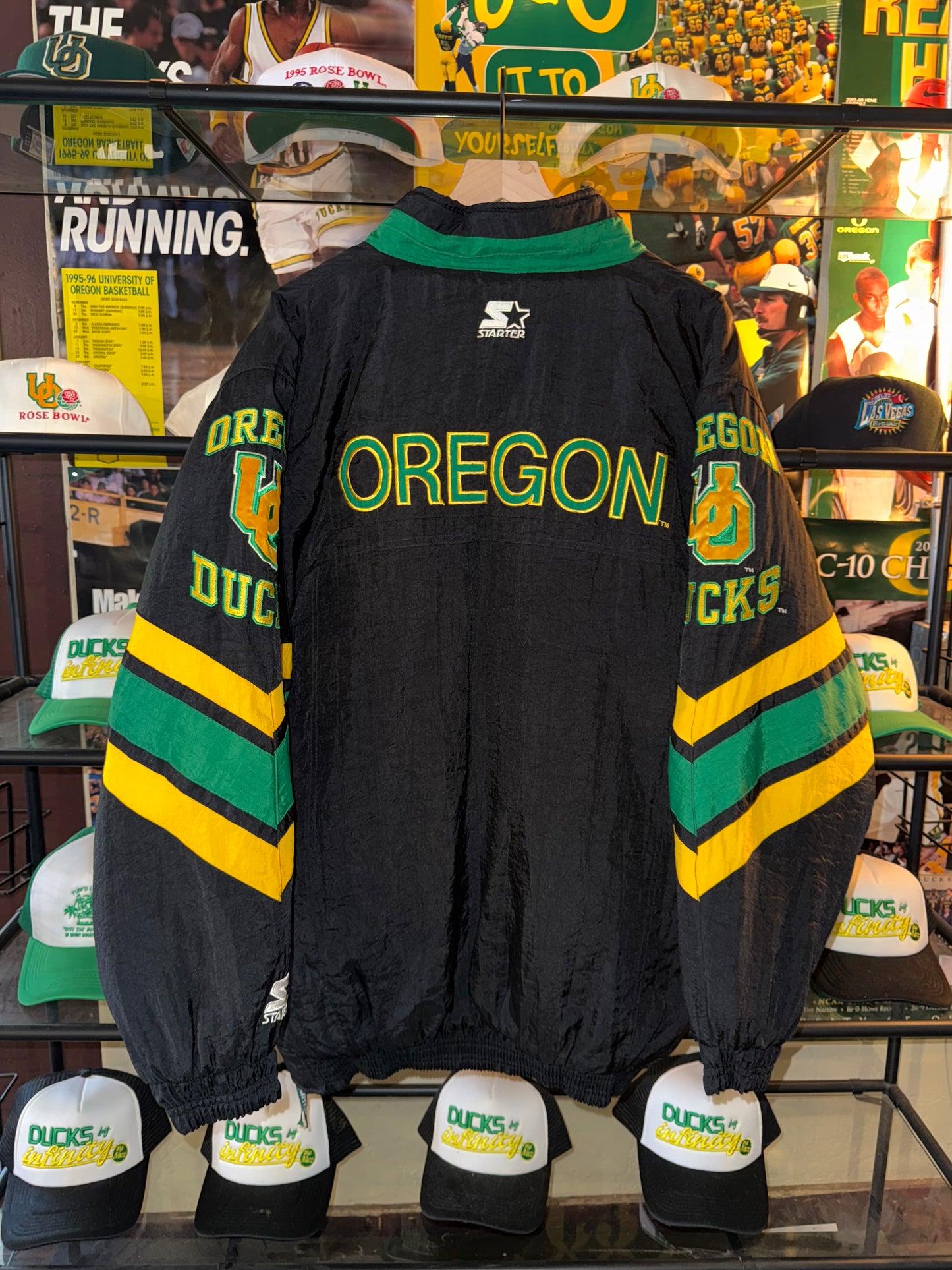 90’s Oregon Ducks Starter Jacket Rare