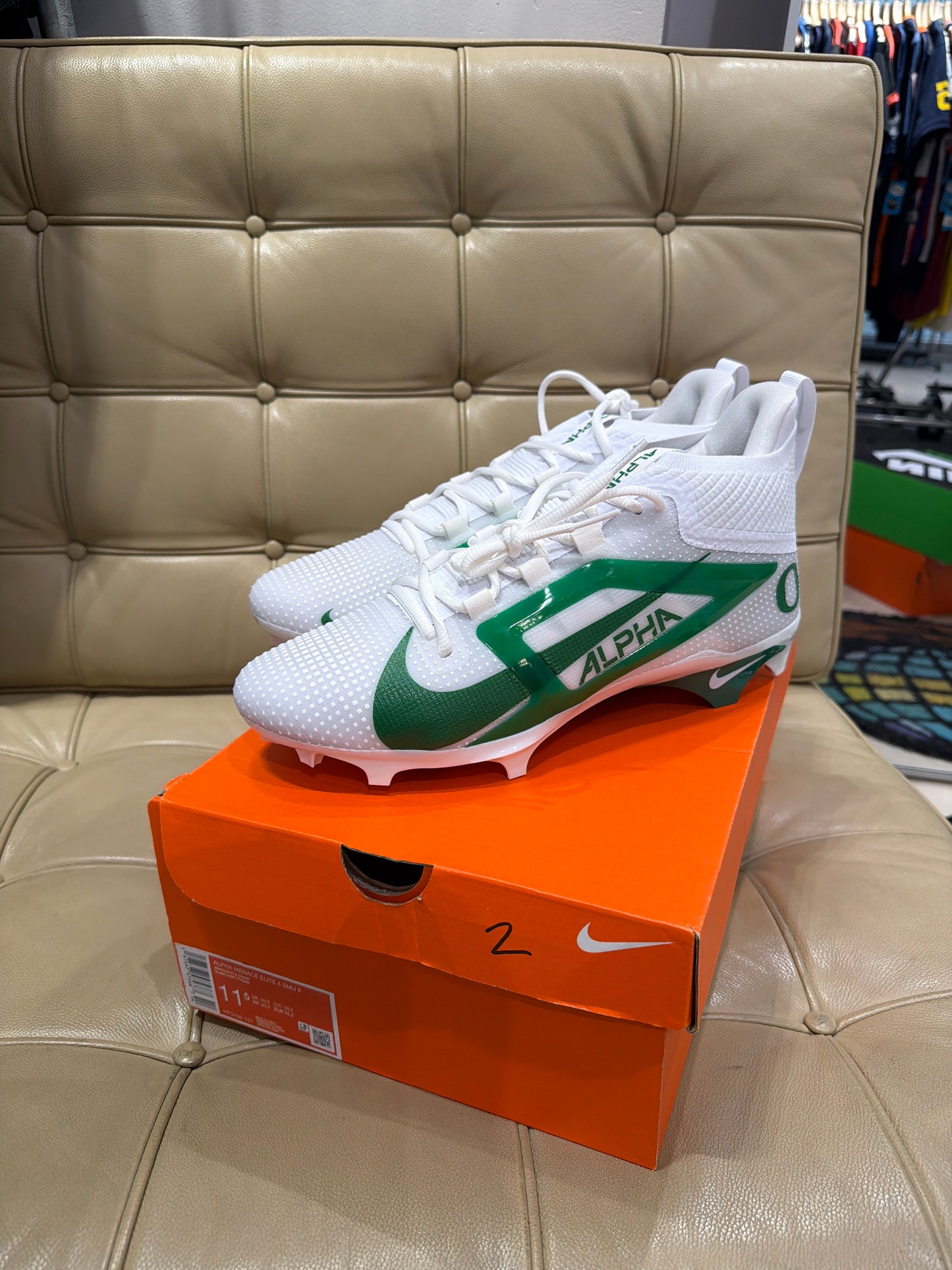 Oregon Team Issued Cleats New (Size 11.5)
