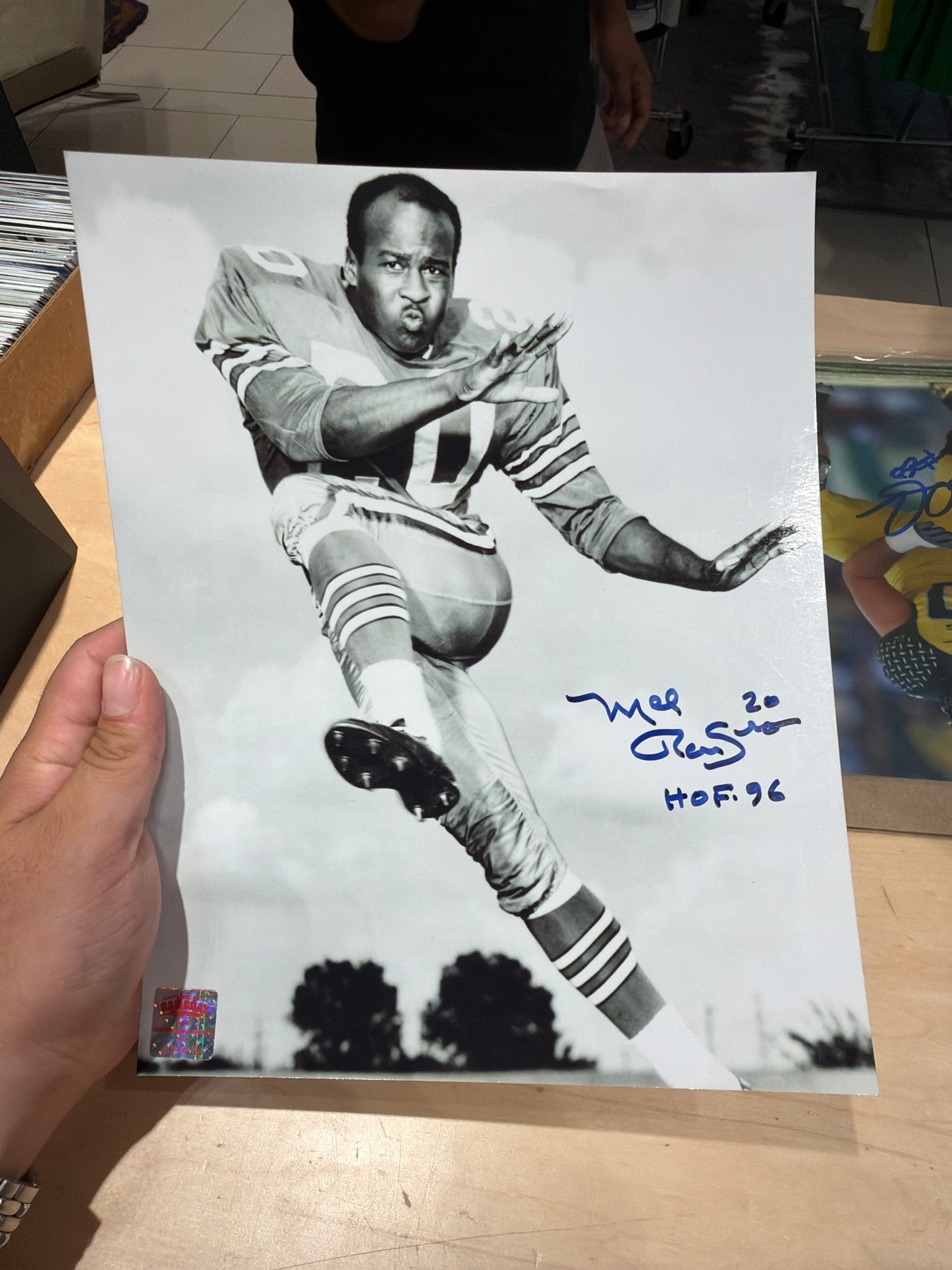 Mel Renfro Signed Photo