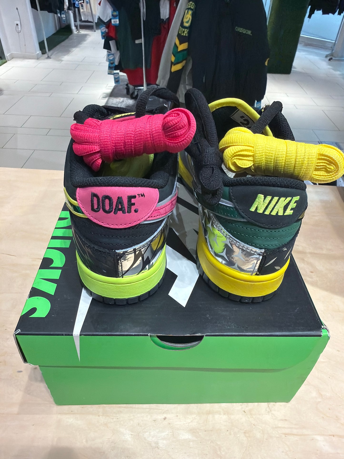 Oregon DOAF Dunks Home Brand New (Size 10)