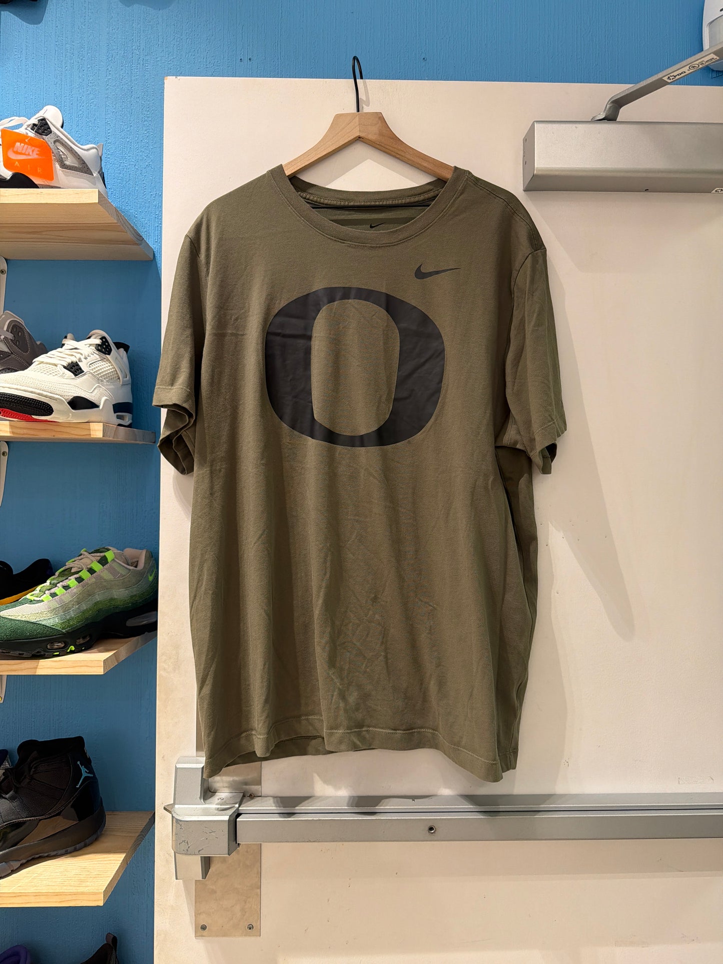 Oregon Army Green Tee (2XL)