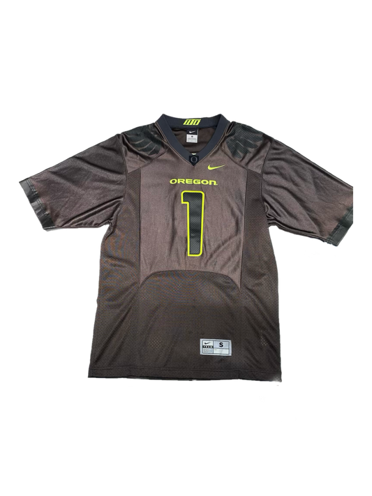 Oregon Ducks Grey Jersey #1