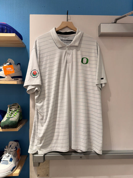 Oregon Rare 2020 Rosebowl Team Issued Tiger Woods Polo (2XL)