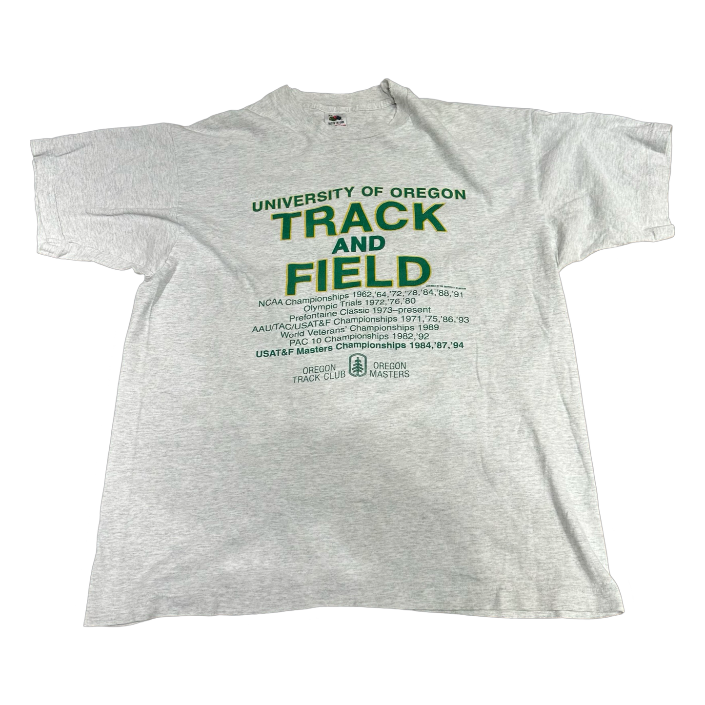 '90s Oregon Ducks Track Tee