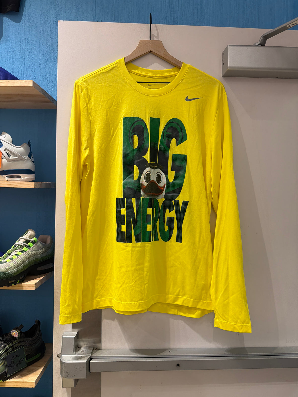 Oregon Duck Big Energy Team Issued LS (Large)