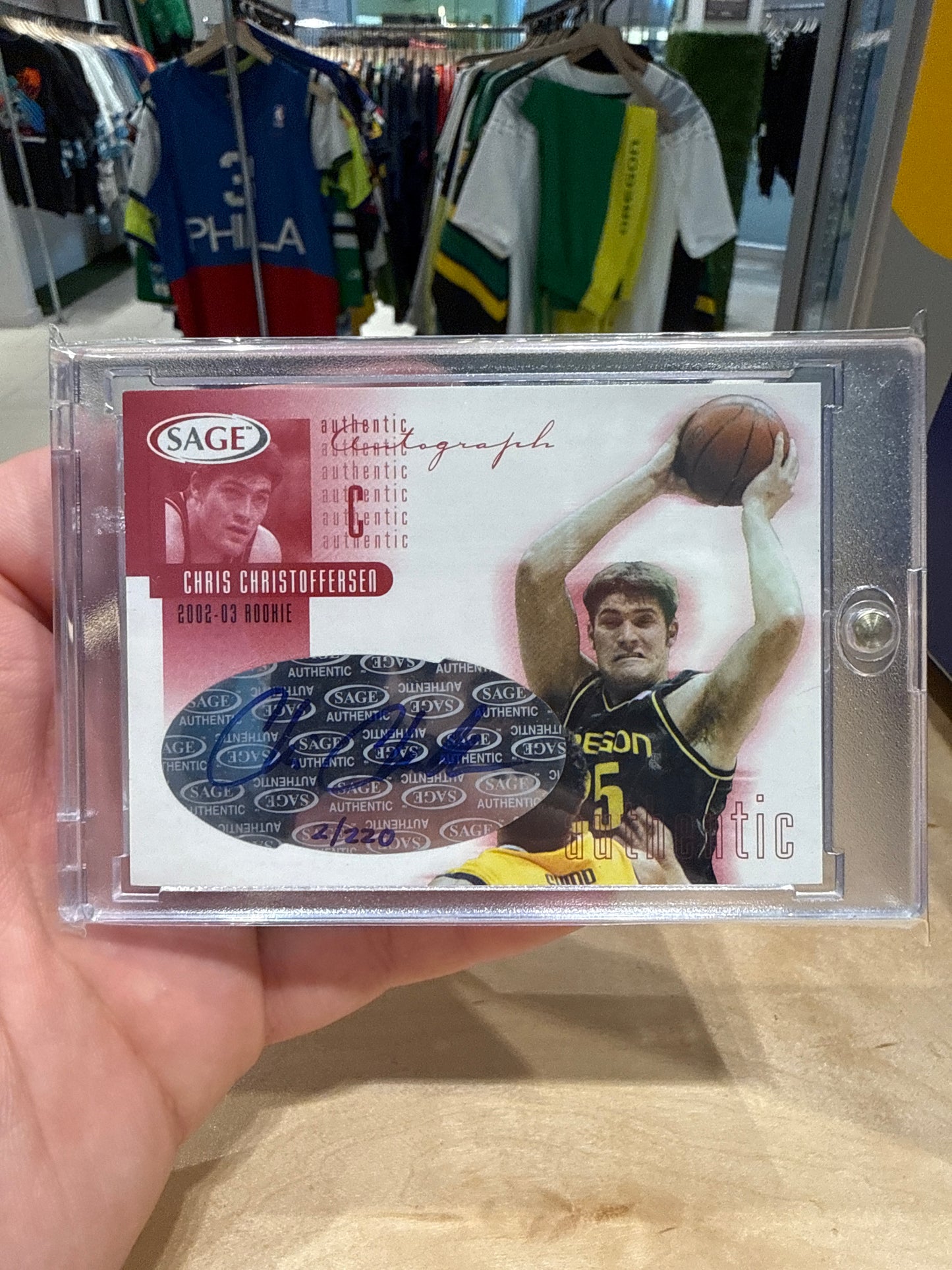 Chris Christofferson Auto 2/220