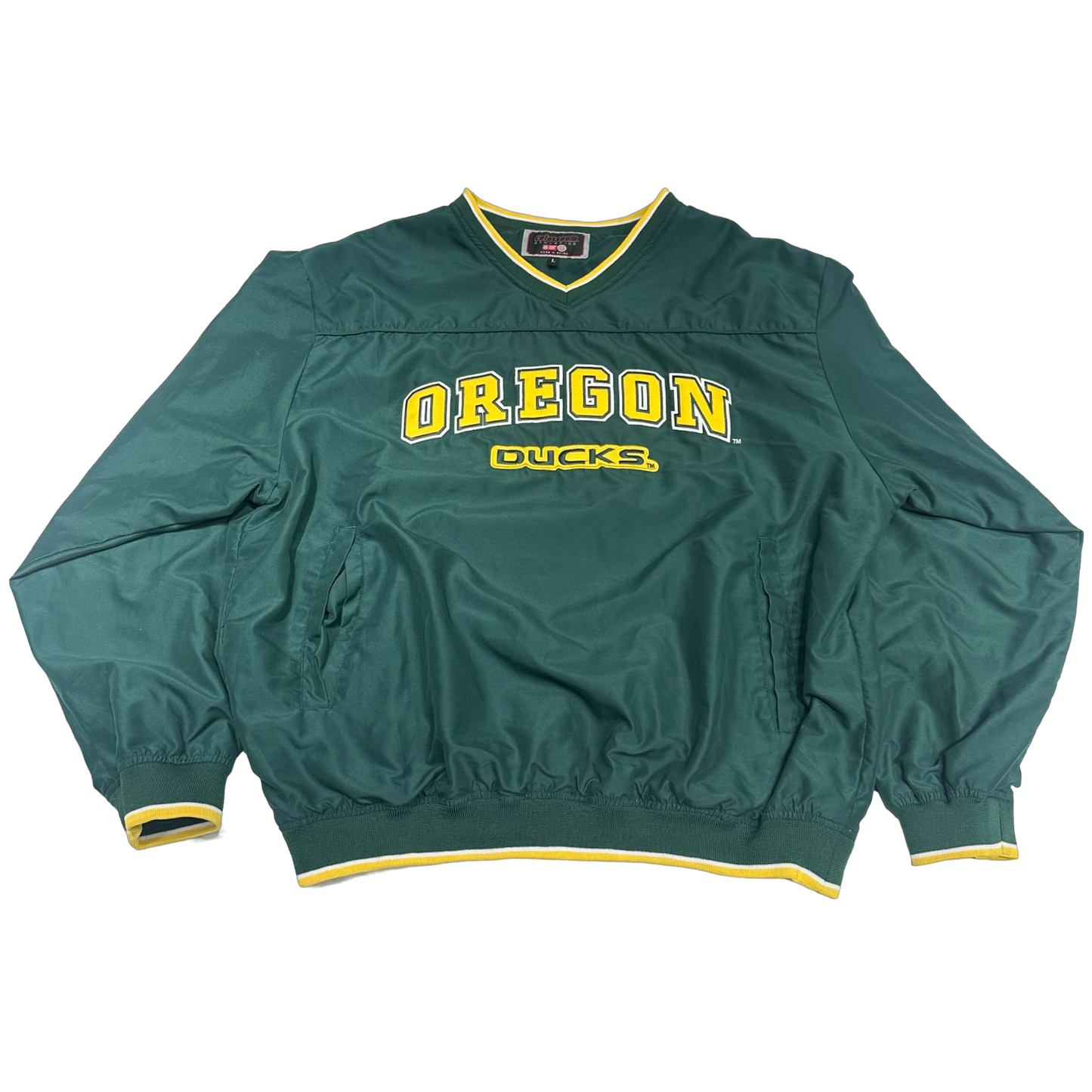 '00s Oregon Ducks Embroidered Windbreaker