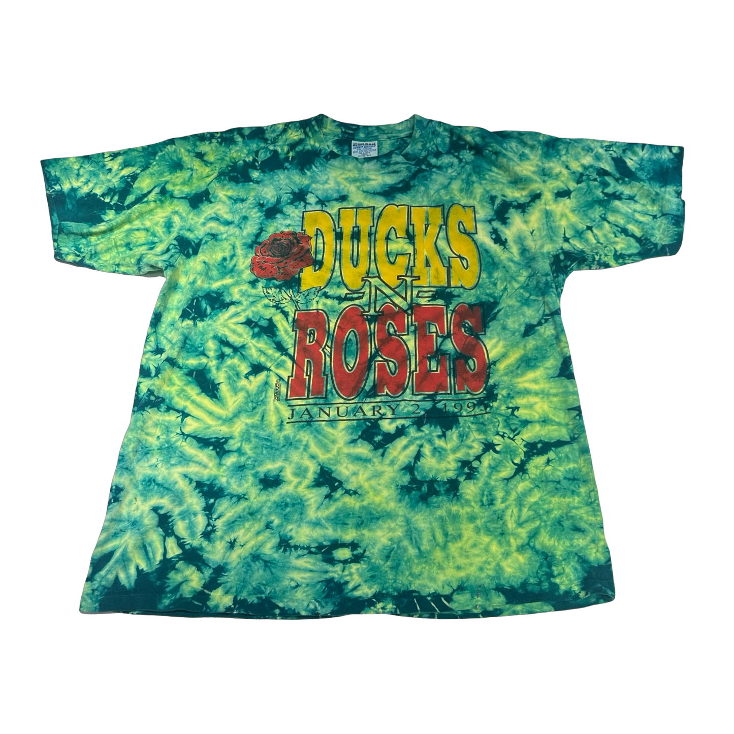 '90s Oregon Ducks "Ducks n Roses" Tee