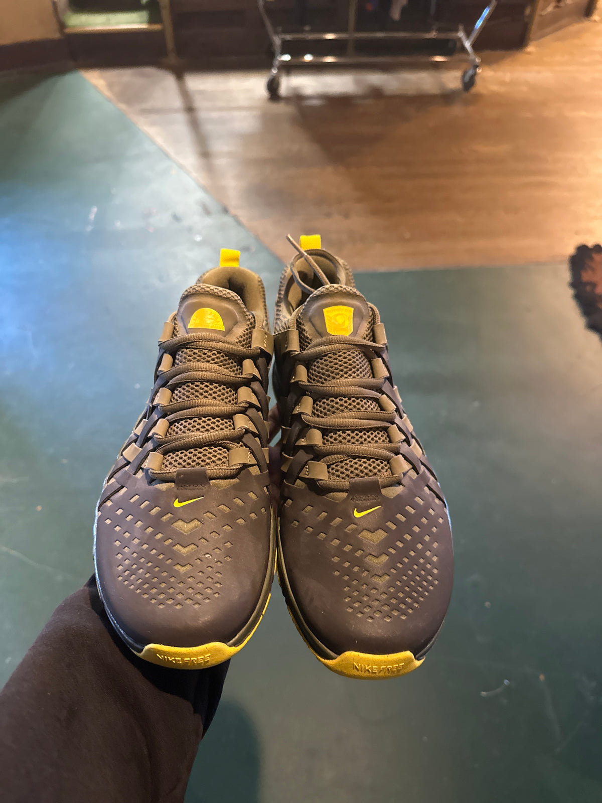 Nike Free Trainer 5.0 "Oregon Ducks"(11)