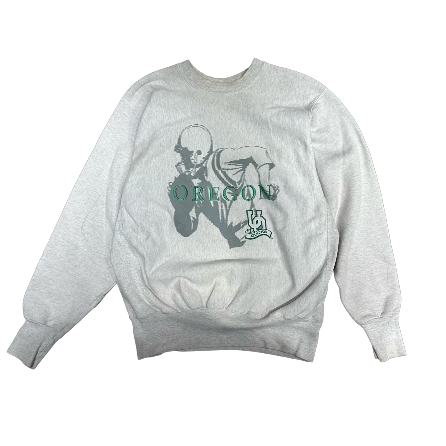 '90s Oregon Ducks Embroidered Crewneck